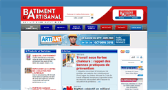 Desktop Screenshot of lebatimentartisanal.com